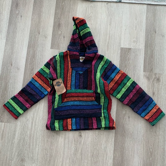 EARTH RAGZ Rainbow Baja Hoodie - Picture 3 of 7